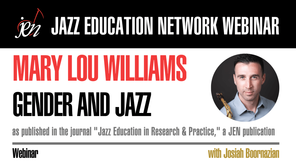 Mary Lou Williams Gender & Jazz with Josian Boornazian